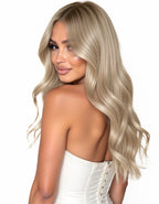 ash beige 10.0 tape in hair extensions