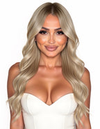 ash beige 10.0 tape in hair extensions