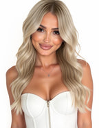 ash beige 10.0 tape in hair extensions