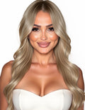 ash beige 10.0 tape in hair extensions