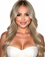 ash beige 10.0 tape in hair extensions