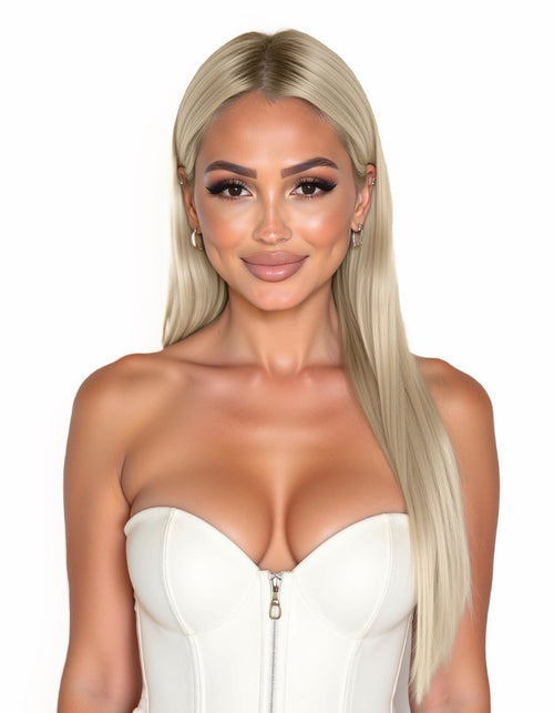 beige tape in hair extensions