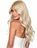 ivory blonde 12.0 tape in hair extensions
