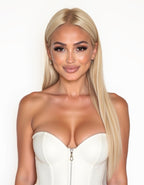 ivory blonde 12.0 tape in hair extensions