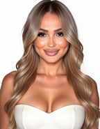 honey blonde 16u tape in hair extensions