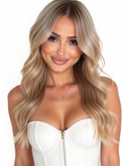 honey blonde 16u tape in hair extensions