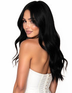 jet black 1.0 tape in hair extensions