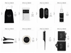 Extensions de cheveux adhésives beiges
